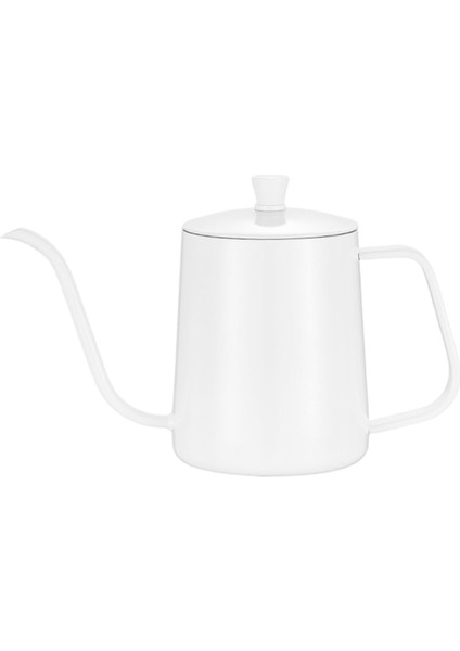 Paslanmaz Çelik Su Isıtıcısı Çay Pot Beyaz Çay Damla Kahve Sıcak Su 350 ml (Yurt Dışından)