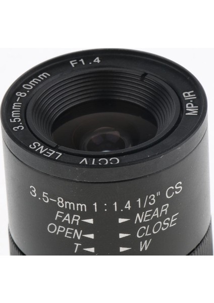 3.5-8mm F1.4 Cs Ccd Kamera Için Cctv Lens (Yurt Dışından)