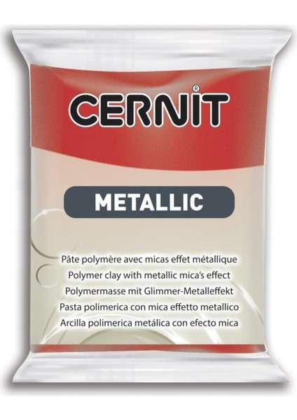 Polimer Kil 56 gr Metalic Red