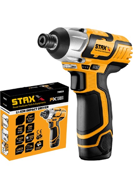 Staxx Power  Lion  24 V 5 Ah Torklu Vidalama Matkap Seti + LED