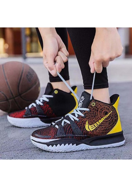 Yuandong Basketbol Ayakkabısı Siyah - Sarı (Yurt Dışından)