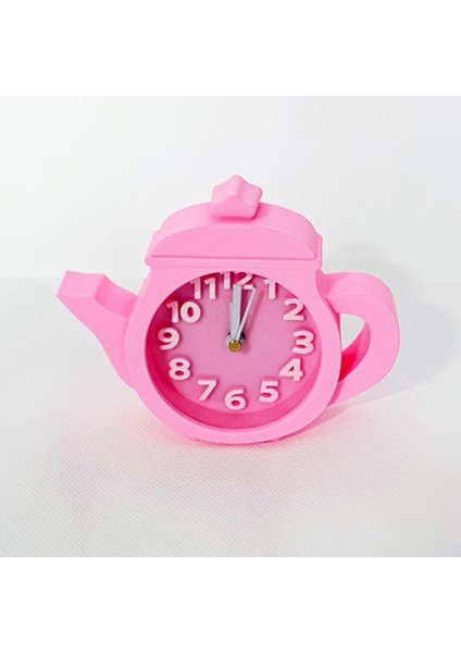 Demlik Görünümlü Dekoratif Masa Saati