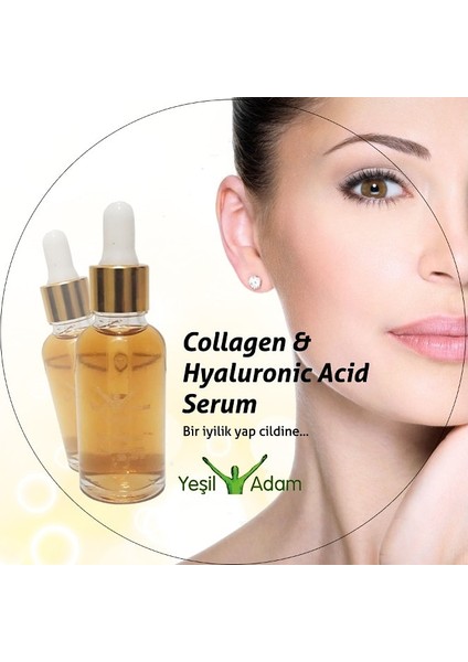 Yeşil Adam Collagen  & Hyaluronic Acid Serum