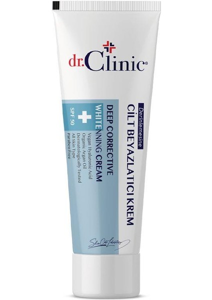 Derinlemesine Anında Etkili Cilt Beyazlatıcı Krem 50 ml