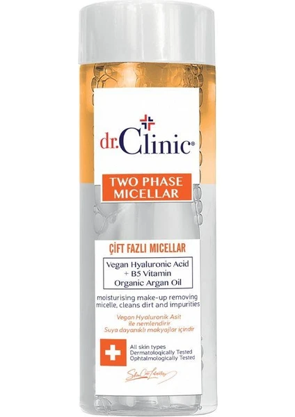 Dr. Clinic  Çift Fazlı Vegan B5 Vitaminli Temizleme Suyu 150 ml