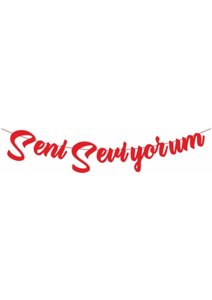 Flama Seni Seviyorum Metalize Krmz Pk:1 fiyatları