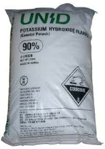 Potasyum Hidroksit (Potas Kostik) - 25 Kg