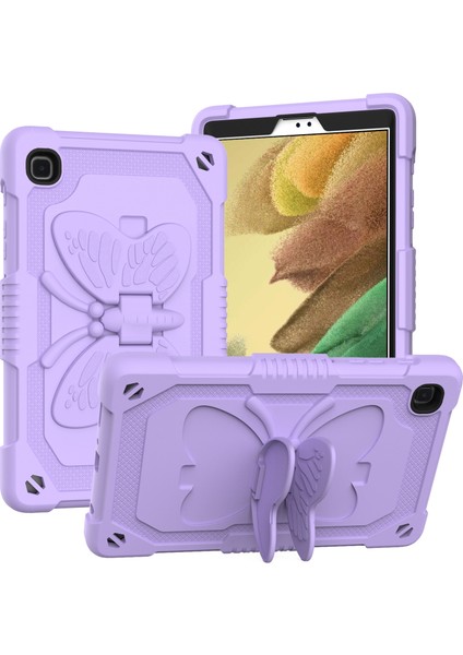 Samsung Galaxy Tab A7 Lite 8.7 Için Pc + Silikon Kılıf (Yurt Dışından)