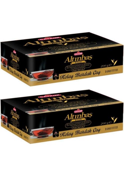 Çay 200 gr Altınbaş Süzme Bardak Poşet (2 Adet)