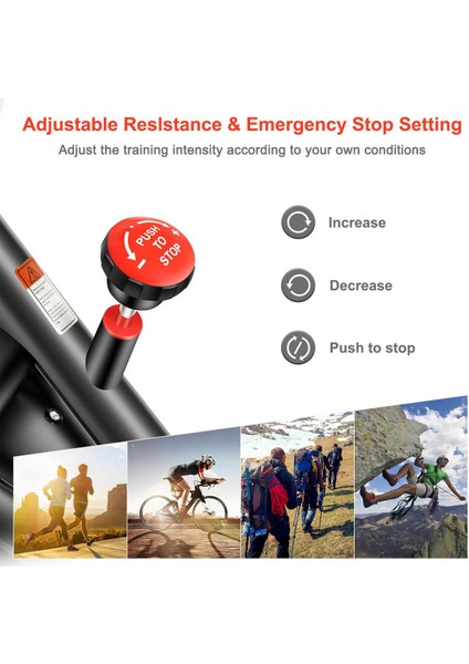 Spin Bike Dikey Kondisyon Bisikleti KR-707 indirimleri