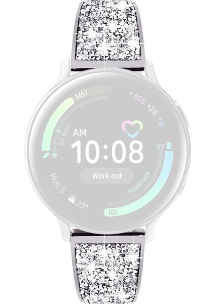 puluz Xiaomi Haylou Rs3 / Suunto 9 Peak Için Metal Kordonlu Saat Gümüş (Yurt Dışından)