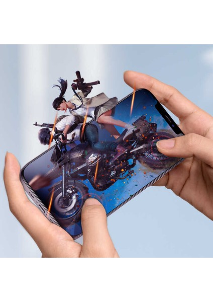 Apple iPhone 12 Pro Max Uyumlu Anti-Bluelight Ekran Koruyucu indirimleri