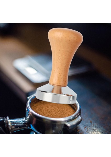 Kahve Söğürtüsü, Espresso Kahve Basın Paslanmaz Çelik Kurcağa Mutfağı Kahve Dükkanı Malzemeleri - 58MM Açık Kahverengi (Yurt Dışından) indirimleri