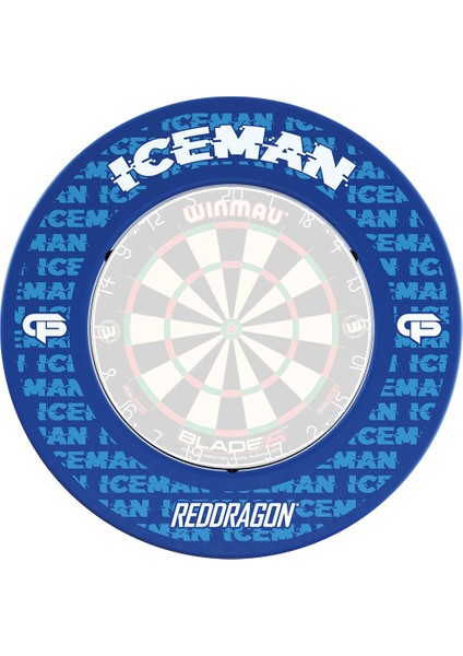 Red Dragon Gerwyn Price Dart Surround