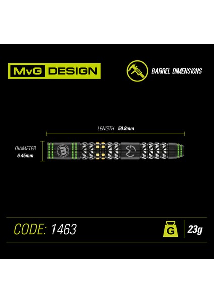 Mvg Vantage 23 G Dart Oku Seti