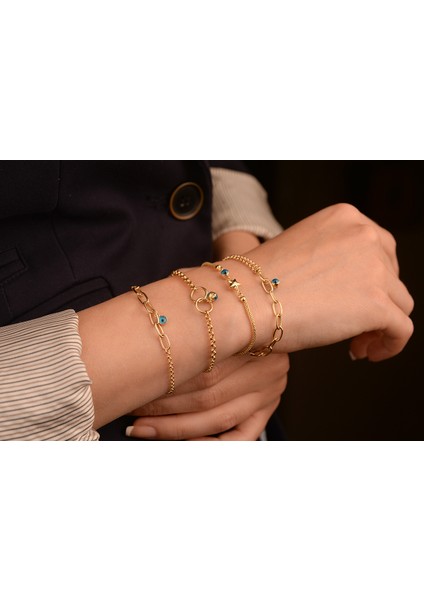 Nazar Boncuklu Yıldızlı Bileklik indirimleri