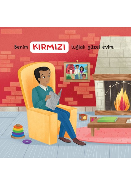 Aile Hikayeleri Serisi Evimizdeki Renkler