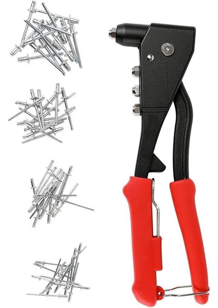 Real Özs Profesyonel 240 mm Perçin Tabancası 40 Adet Perçinli