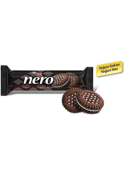 Nero Kakaolu Bisküvi 110 g x 18 Adet