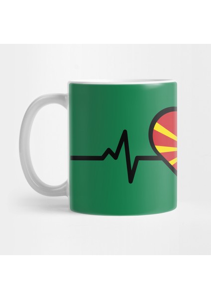 My Heart For Macedonia Makedonya Kupa Bardak