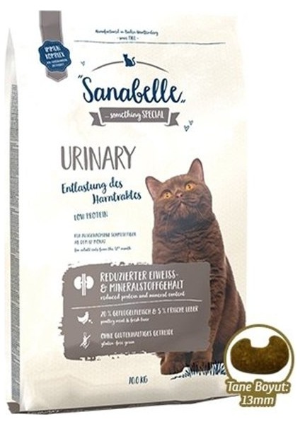 Urinary Glutensiz Sağlığı Için Kedi Maması 10 kg