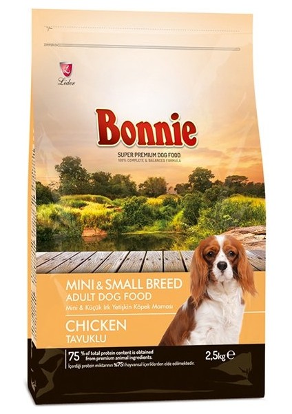 Tavuklu Small Breed Yetişkin Köpek Maması 2,5 kg