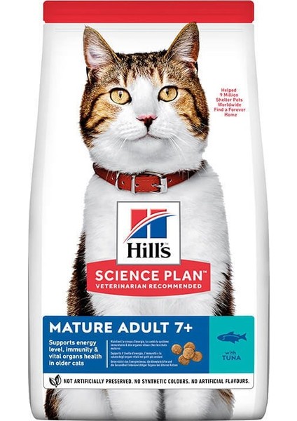 Mature +7 Ton Balıklı Yaşlı Kedi Maması 1.5 kg