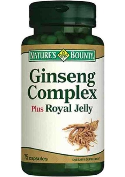 Ginseng Complex Plus Royal Jelly 75 Kapsül