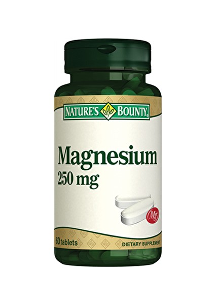 Magnesium 250 Mg 60 Tablet