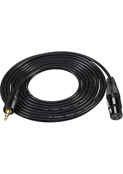 3.5mm Trs Stereo Erkek Xlr Kadın Dengeli Ses Mikrofon Kablosu 1.5m (Yurt Dışından) fiyatları