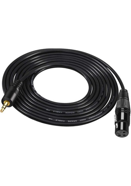 3.5mm Trs Stereo Erkek Xlr Kadın Dengeli Ses Mikrofon Kablosu 1.5m (Yurt Dışından) indirimleri