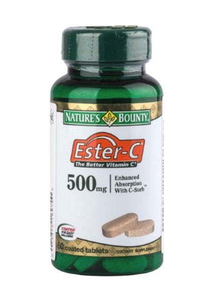 Ester-C Vitamin 500 Mg 60 Tablet