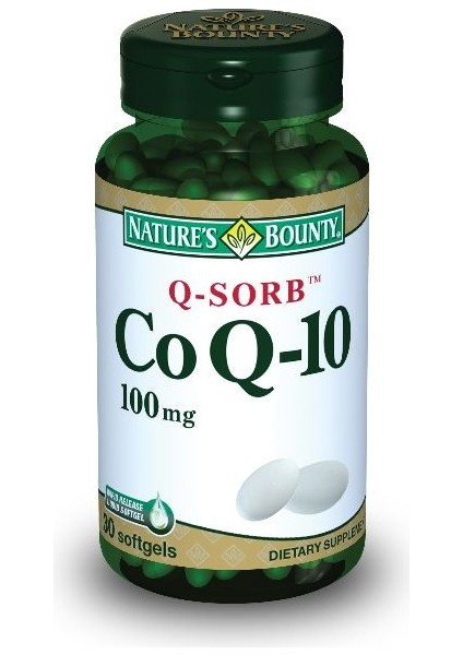 Koenzim Coq-10 Plus (Q-Sorb) 100 Mg 30 Kapsül