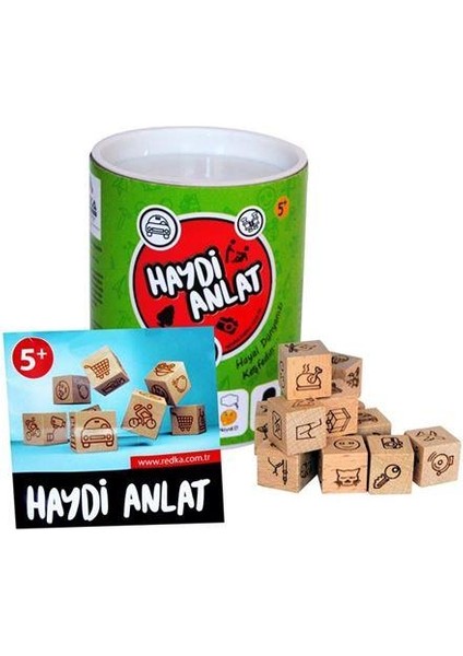 /kumtoys Redka Haydi Anlat Akıl Zeka Hızlı Düşünme Oyunu