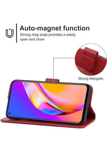 Oppo Reno5 Lite Deri Telefon Kılıfı (Yurt Dışından) fırsatları