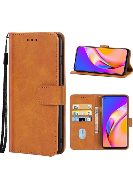 Oppo Reno5 Lite Deri Telefon Kılıfı (Yurt Dışından) fiyatları