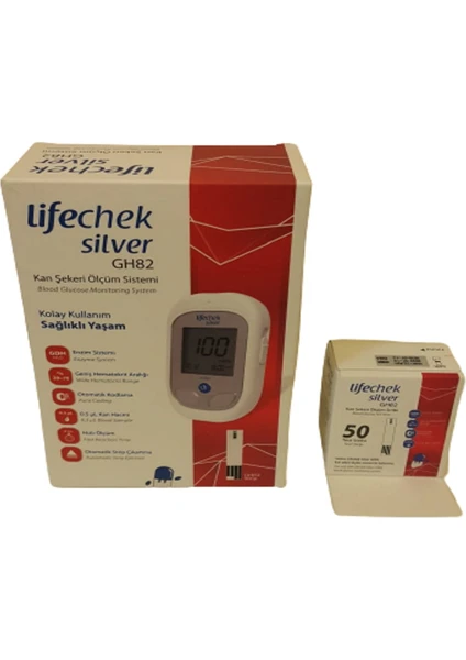 Silver GH82 Ölçüm Cihazı + Ölçüm Stribi 50 Adet