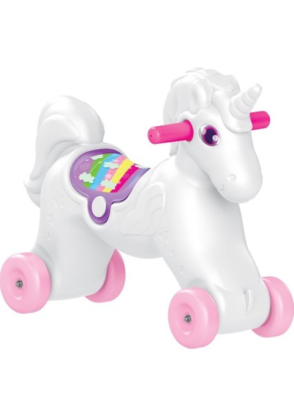 Dolu Oyuncak 2509 Unicorn Sallanan At - Tekerlekli