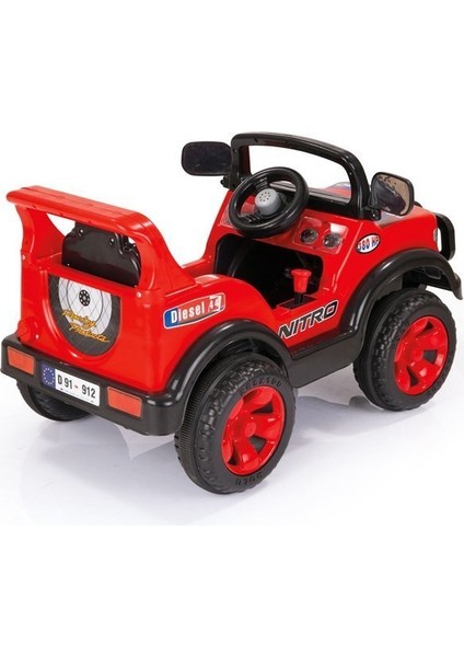 8069 Nitro Akülü Jeep 6V