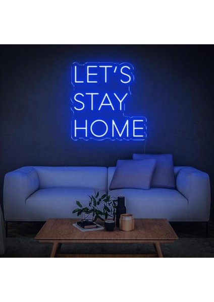 Lets Party Neon Duvar Yazısı Dekoratif Duvar Aydinlatmasi Gece Lambası