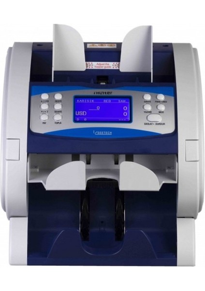 I-Hunter 2600 4 Ülke Para Birimi Karışık Para Sayma Makinesi