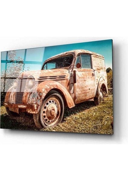Klasik Araba 7 Cam Tablo