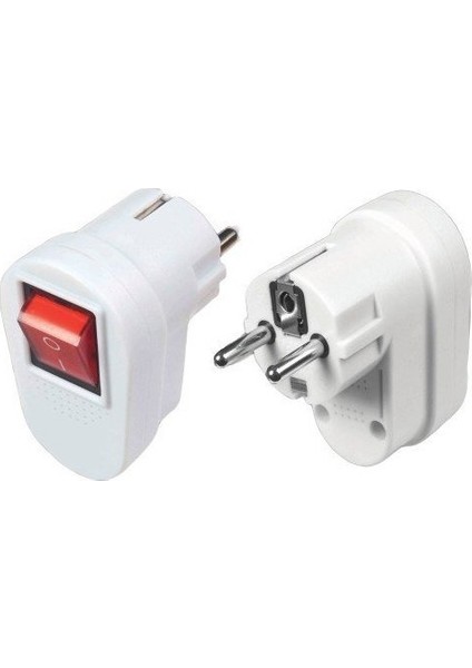 Anahtarlı Topraklı Fiş