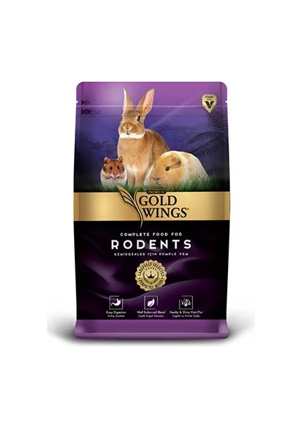 Gold Wings Premium Kemirgen Yemi 1 kg