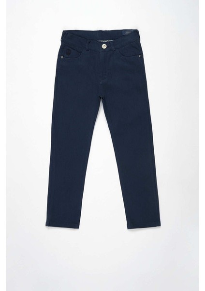 Erkek Çocuk Likralı Dokuma Pantolon