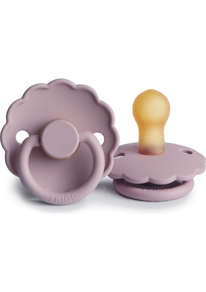 Frıgg Daisy Kauçuk Emzik - Soft Lilac 0-6 Ay