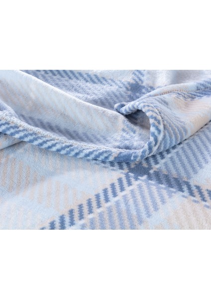 Antonin Çift Kişilik Welsoft Baskılı Battaniye - Açık Mavi fiyatları