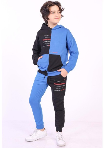 Toontoy Erkek Çocuk Kanguru Cepli Eşofman Takım