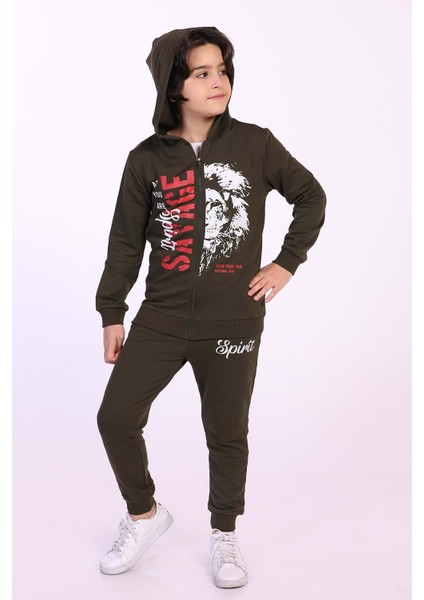 Toontoy Erkek Çocuk As You Are Baskılı Eşofman Takım