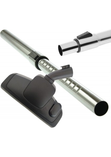 Karcher Wd 2 Teleskopik Süpürge Borusu ve Emici Yer Başlığı, Fırça